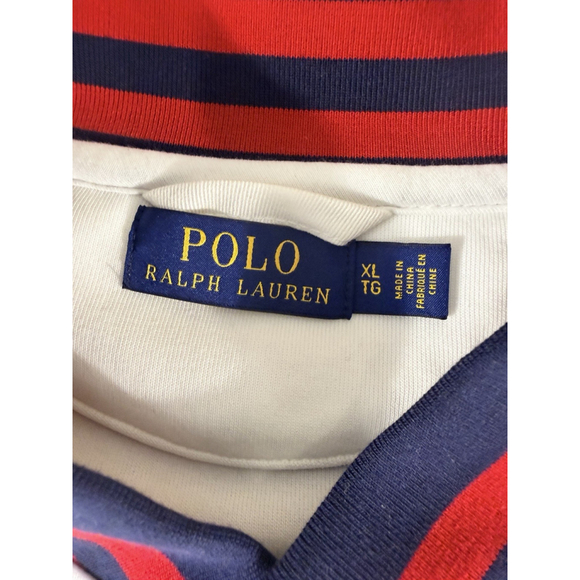 Polo Ralph Lauren Polo Bears 67 Baseball Jacket Mens Large White/Blue/Red - Picture 7 of 12